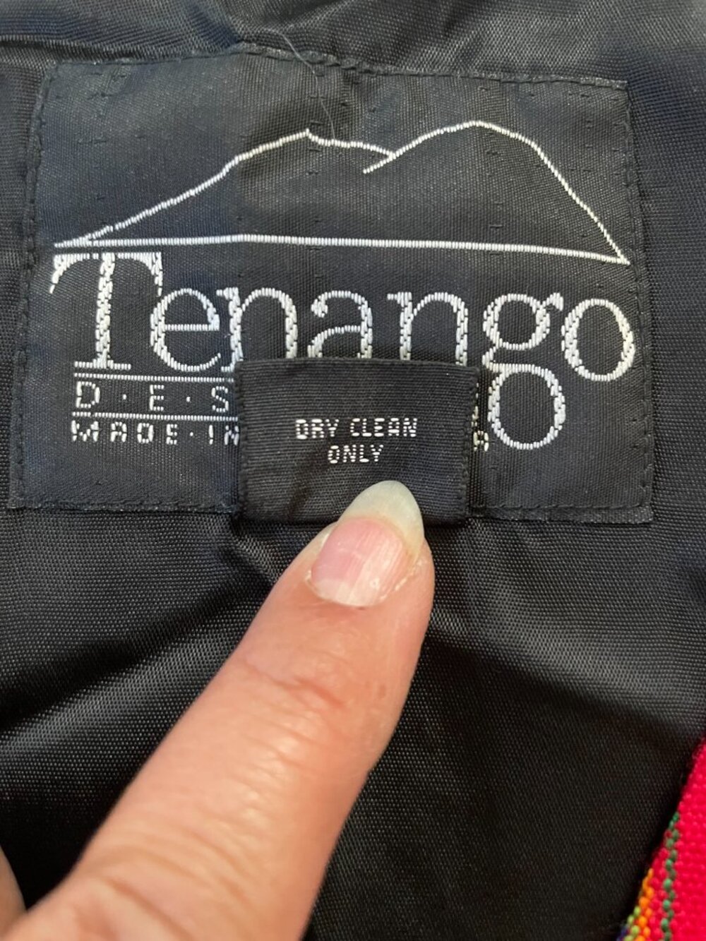 Tenango Designs Vibrant Embroidered Vest - L - Picture 7 of 8
